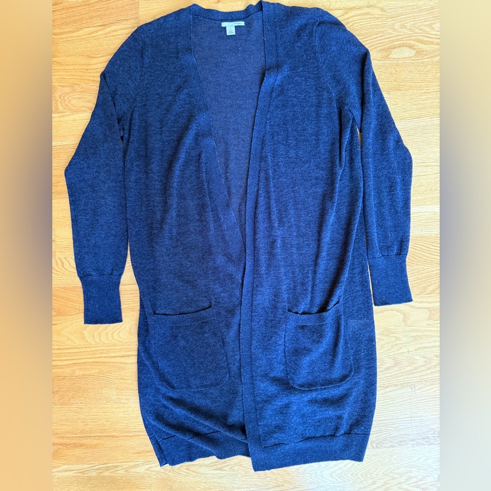 Halogen Deep Blue Women's Cardigan